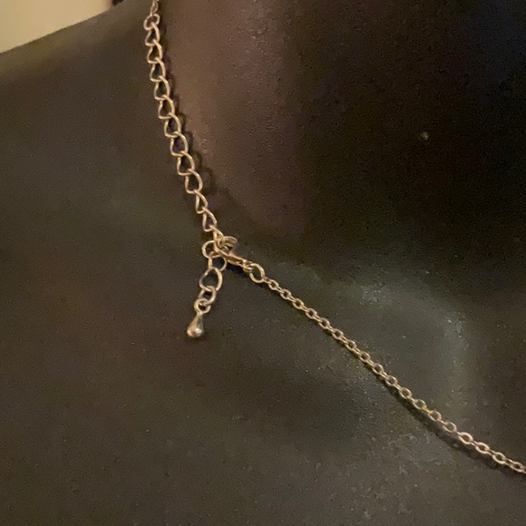 Gold Tone 7 Circle Necklace Beautiful Detailed - Picture 4 of 5